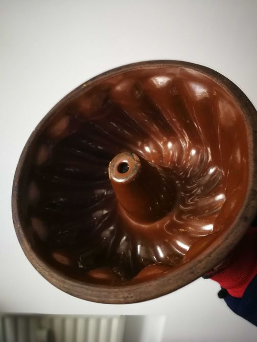 Duża Kamienna Forma XL do Pieczenia Ciast czasy PRL-u