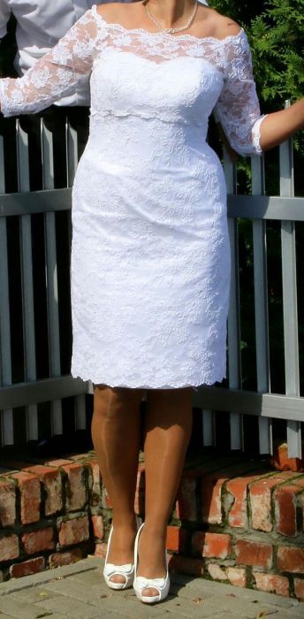 Suknia ślubna biała