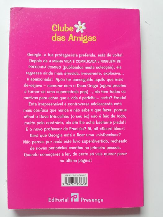 Estar apaixonada só me traz complicações, de Louise Rennison