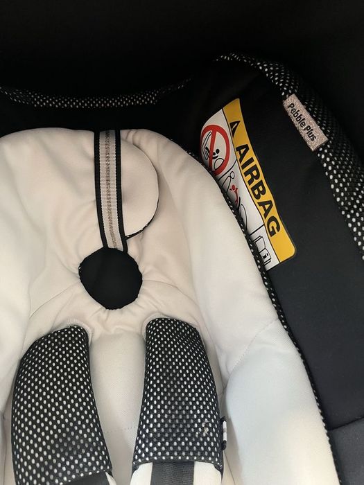Cadeira auto grupo 0+ (ovo)  Maxi-Cosi Pebble Plus Rachel Zoe + Isofix