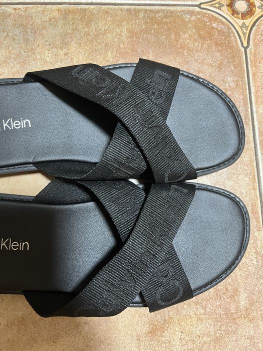 Шльопанці чоловічі Calvin Klein 43 розмір