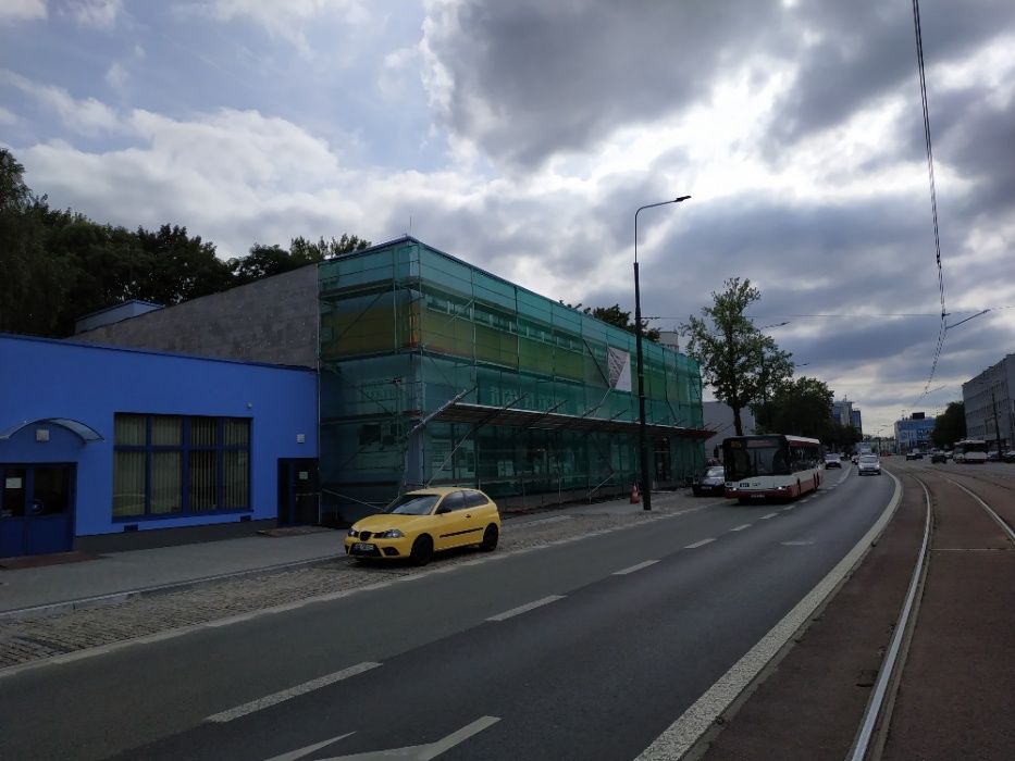 WYNAJEM Gliwice - Rusztowanie elewacyjne fasadowe | Transport Montaż