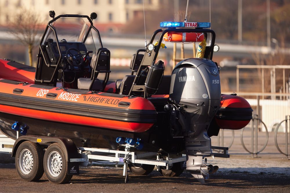 RIB Highfield Patrol 600 | łódź robocza, ratownicza WOPR Straż Pożarna