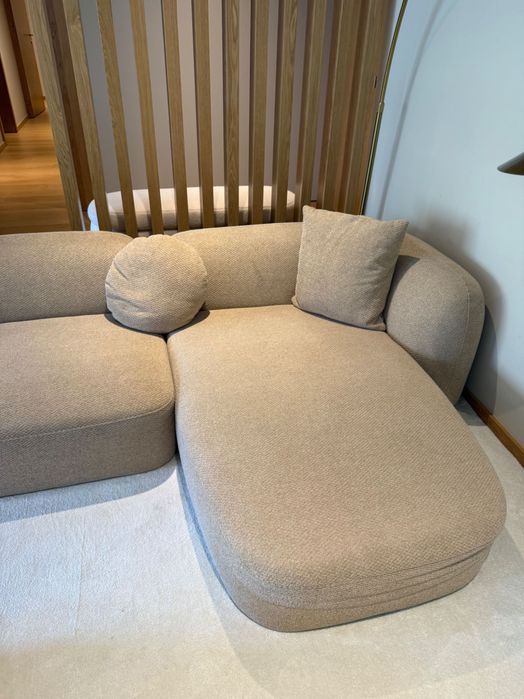 Sofá modular bege