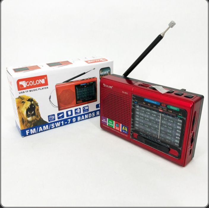 Радіоприймач портативний Golon RX 6622 MP3