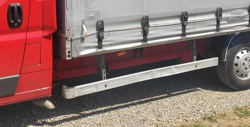 Listwa osłona międzyosiowa Antyrowerowa Bus Ducato Plandeka laweta