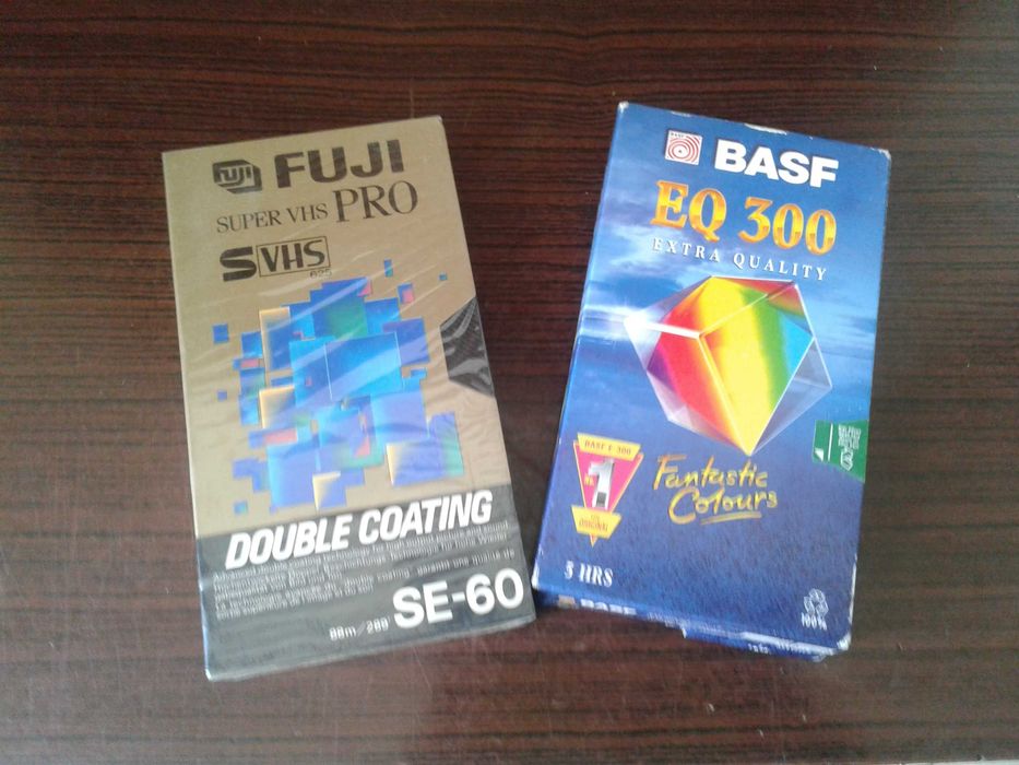 Cassetes VHS e VHS-C, NOVAS!