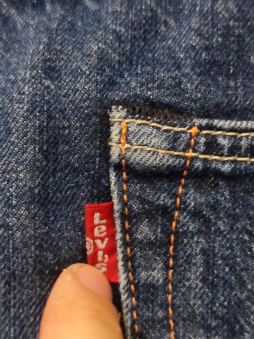 Spodnie jeansowe jeansy XL Levi's Strauss niebieskie szare błękitne 50
