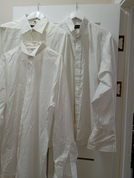 Фрак, смокінг чоловічі, аксесуари, сорочки