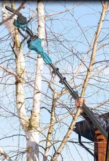 Електропила з подовжувачем 36V Акумуляторний інструмент для саду