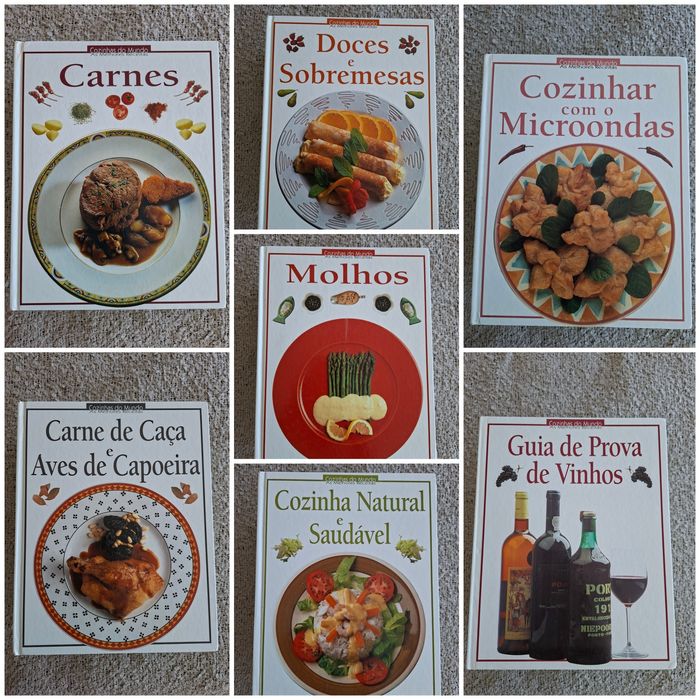 Coleção de Livros Cozinhas do Mundo - As Melhores Receitas JN