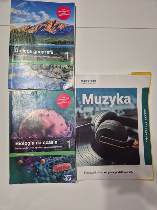 Zestaw podręczników – klasa 1 liceum/technikum