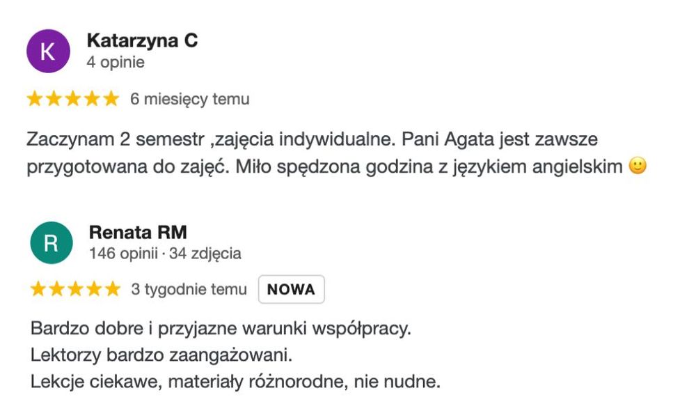 ANGIELSKI ONLINE lub STACJONARNIE Business English konwersacje Faktury