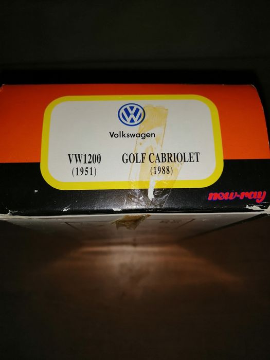 Набор моделей автомобилей Volkswagen Cabriolets. 1:43.