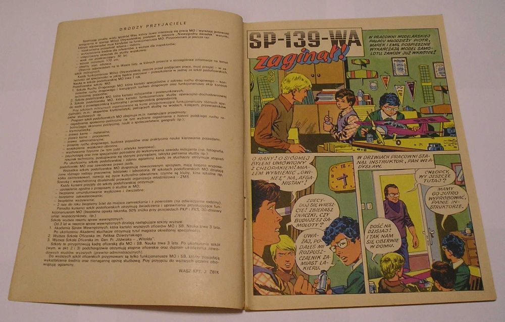 Kapitan Żbik - SP-139-WA zaginął ! - 1978 - Jerzy Wróblewski - W. Krupka