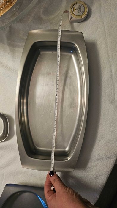 Travessa em inox 36 cm