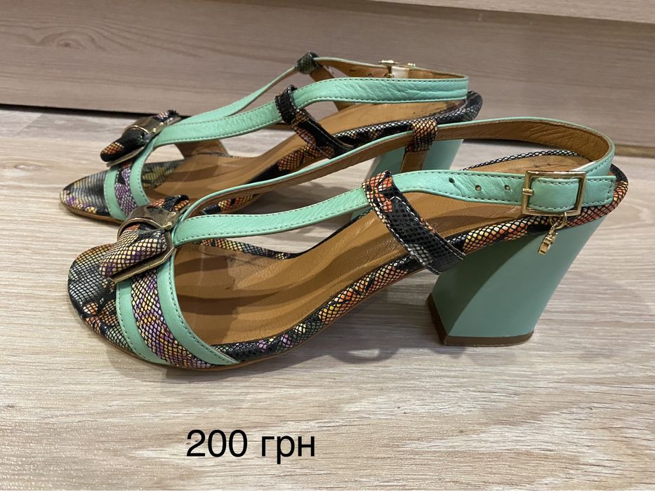 Продам різне шкіряне взуття (обувь) - листайте фото