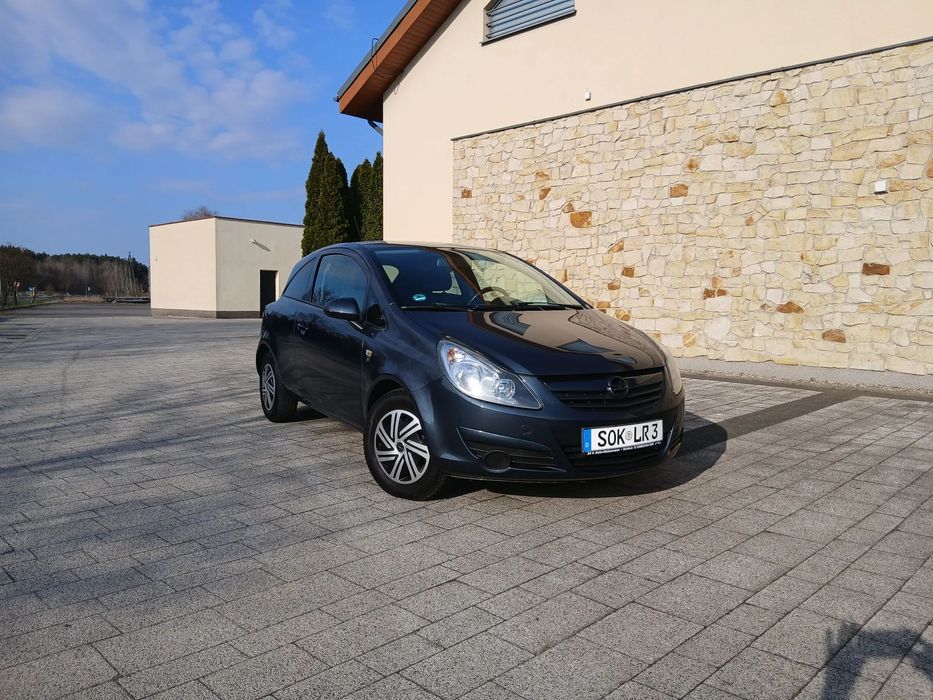 Opel Corsa Lift! Śliczna! Niski Przebieg! Jeden Wł. Bogata Wersja! Okazja!