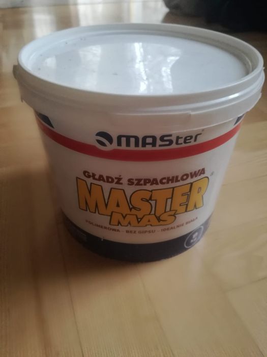 Gładź biała master mas 9kg AKTUALNE
