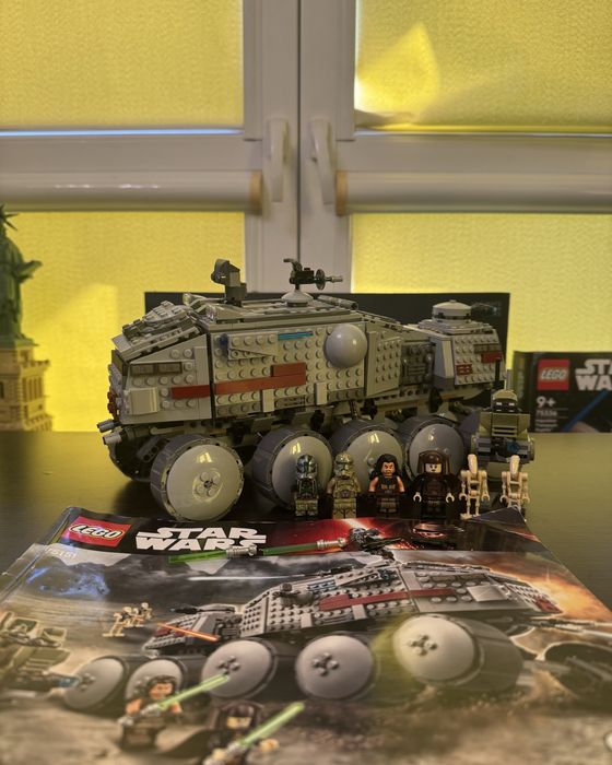 LEGO Star Wars 75151 Clone Turbo Tank + instrukcja | stan bardzo dobry