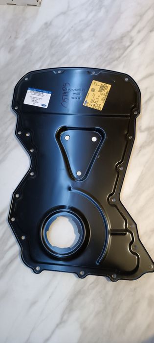 1738621 крышка двигателя передняя 6C1Q6019AC FORD TRANSIT 2.2