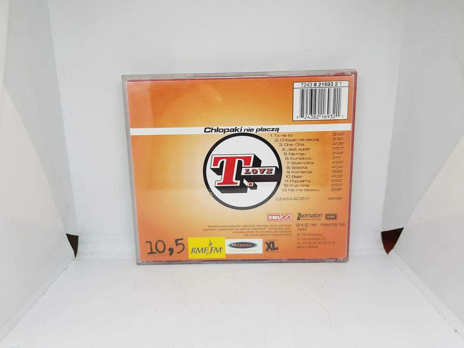 Płyta CD T.Love - Chłopaki nie płaczą