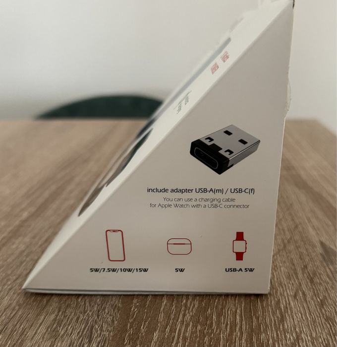 Carregador wireless stand 3 em 1