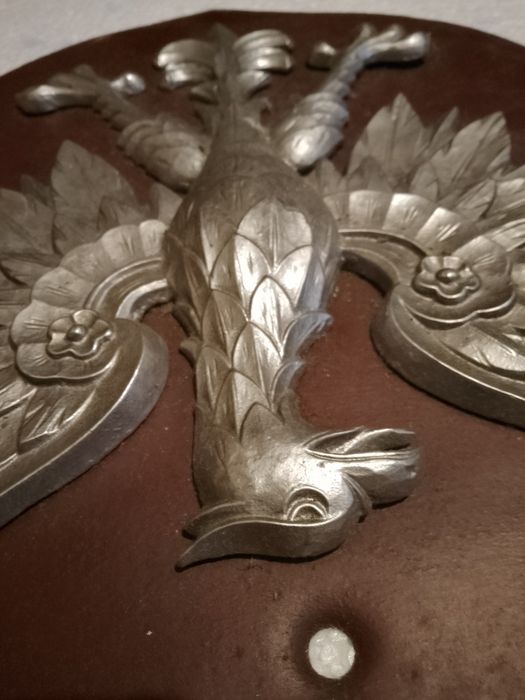 Orzeł bez korony,relikt PRL . Odlew metalowy. Dla kolekcjoneròw.Unikat