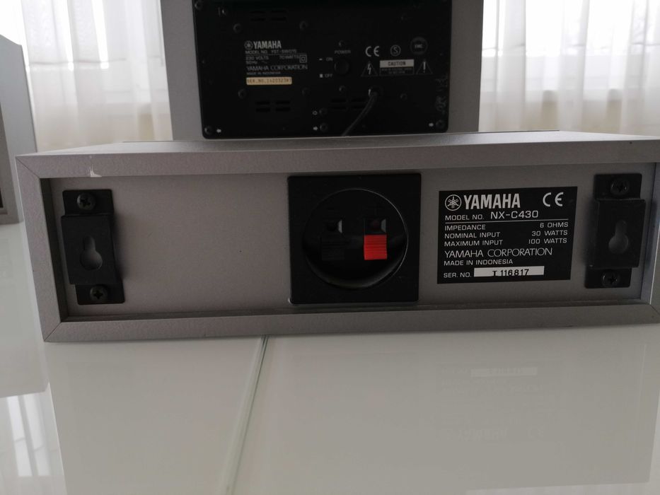 Subwoofer Yamaha YST-SW015 i 4 satelity NX-430P i centrum NX-C430