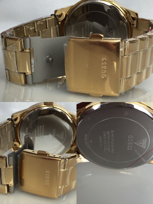 Знижка ! Годинник Guess Badge Gold, unisex