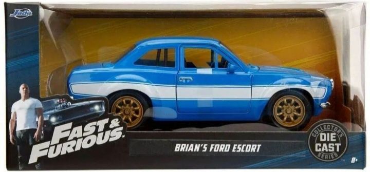 Jada 1:24 fast & furious 6 ford escort rs2000 mkl