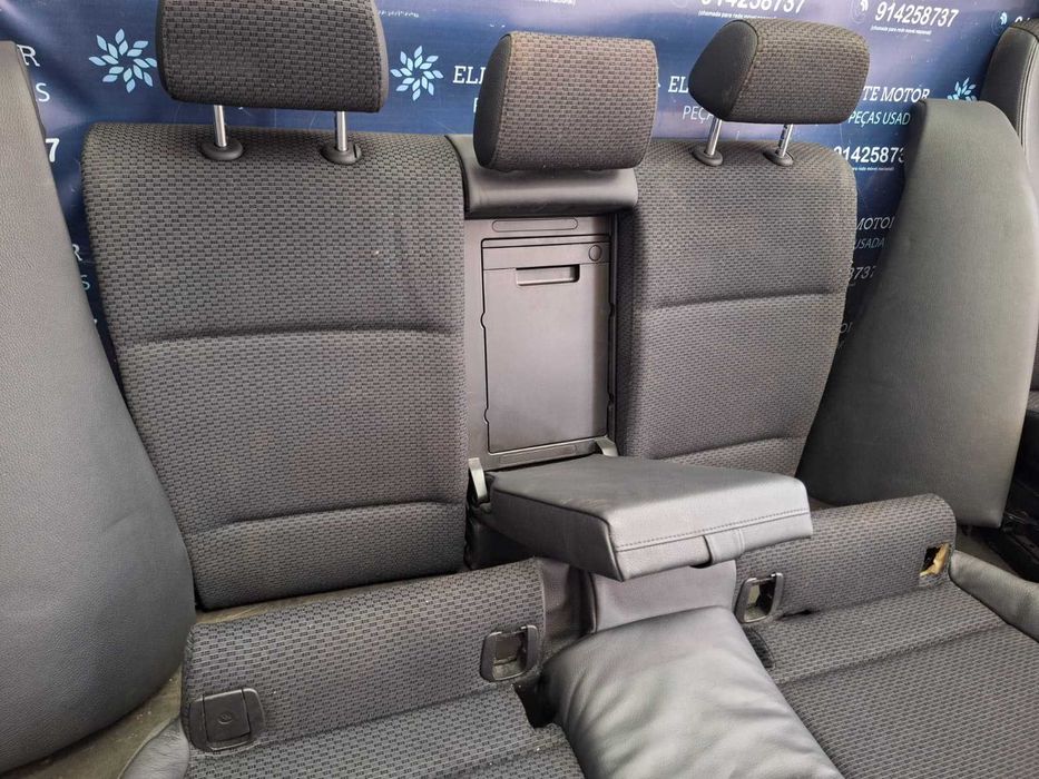 Jogo de bancos usados BMW SERIE 3 E90 PACK M pele e tecido