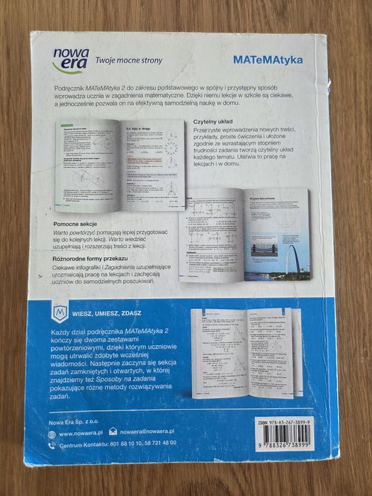Matematyka 2 zakres podstawowy