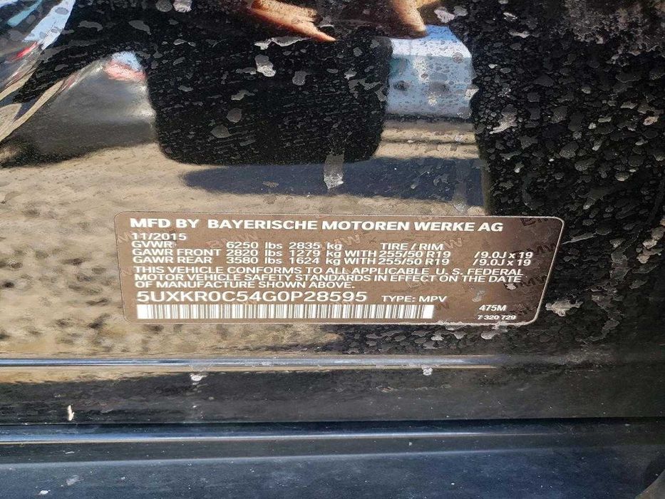 Bmw x5 xdrive35i 2016