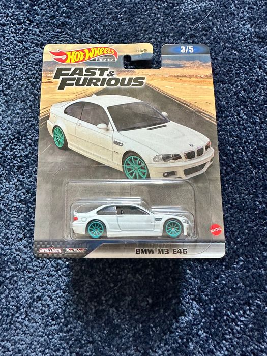Hot wheels premium fast&furious bmw m3 e46 Kraków Łagiewniki-Borek