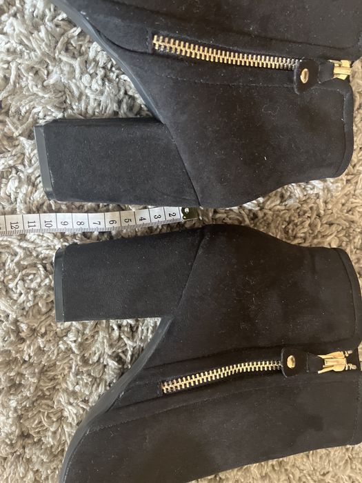 Jak nowe czarne botki 41