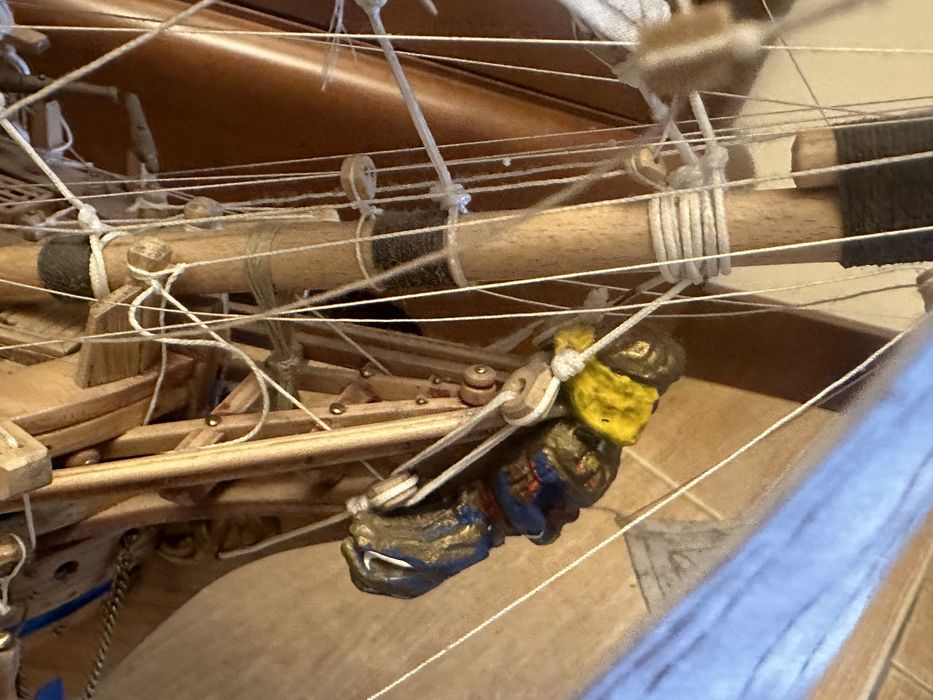 Statek piracki ręcznej roboty