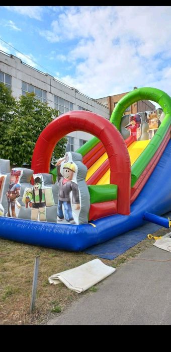 Солодка вата,оренда батута Роблокс,лабірінт,батут сетка,электомо