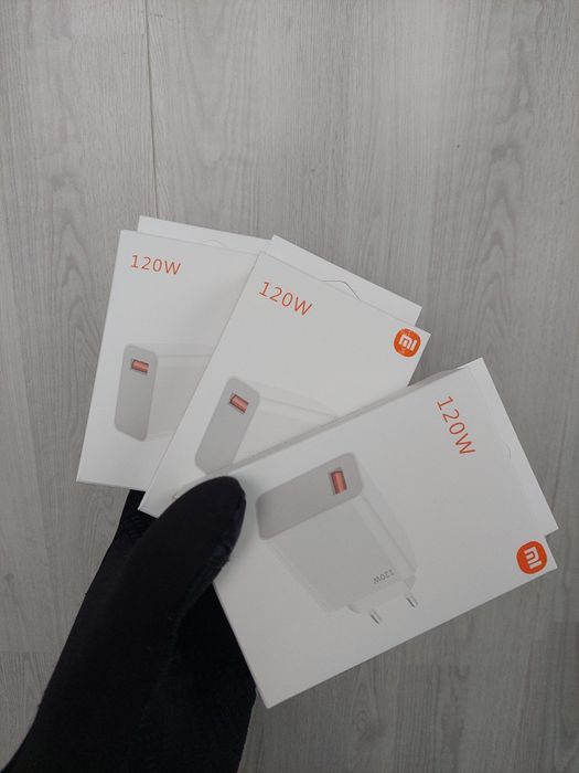 Зарядний пристрій для Xiaomi 120W  Швидка зарядка!