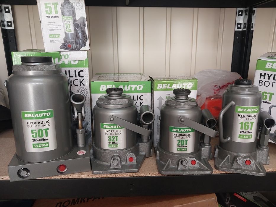 Домкрат 2т, 3т, 5т, 10т, 16т, 20т, 32т, 50т Белавто