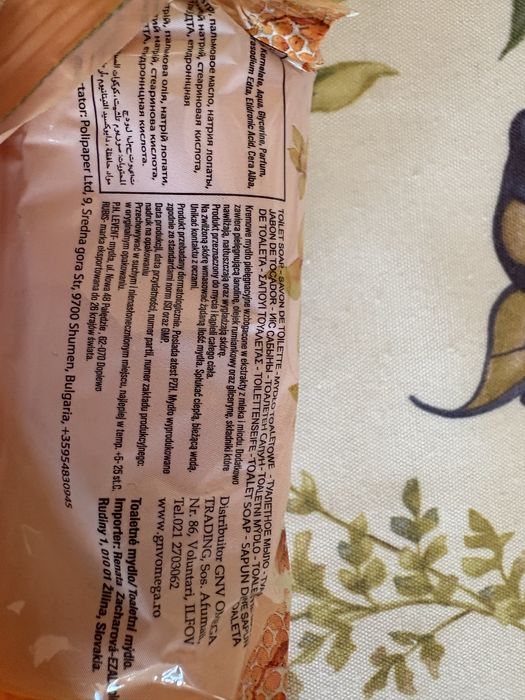 Rubis mydlo w kostce zestaw 9 szt