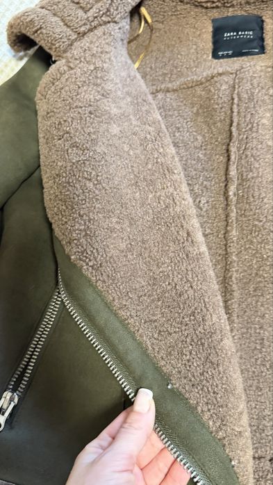 Продам дубленку zara