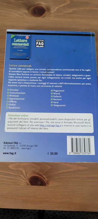 Lettere commerciali, Listy handlowe - gotowce po włosku dla handlowców