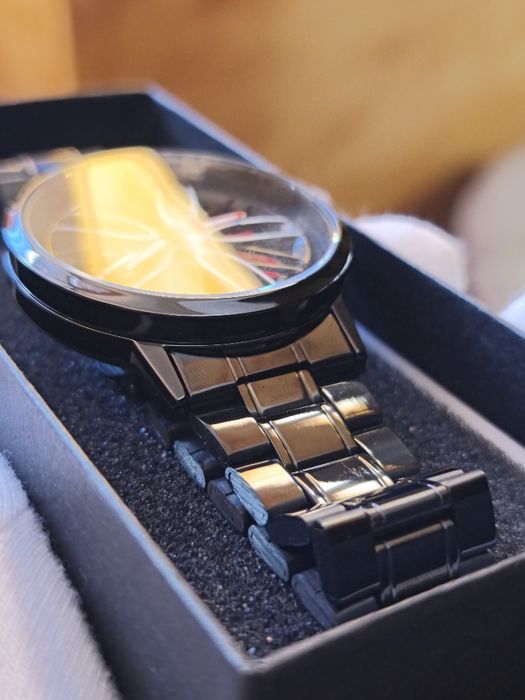 Relógio Spinning Wheel Desportivo em aço inoxidável.