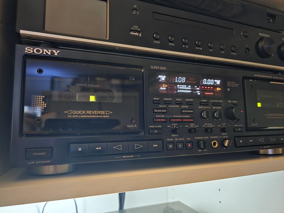 Magnetofon deck sony tc wr 870