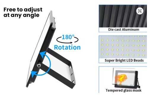 Holofote led de alto brilho, 30w