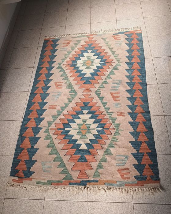 Tapete Kilim 1,24X1,77- excelente + OFERTA!