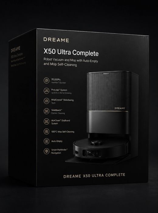 Aspirador robo Dreame 50x ultra complete