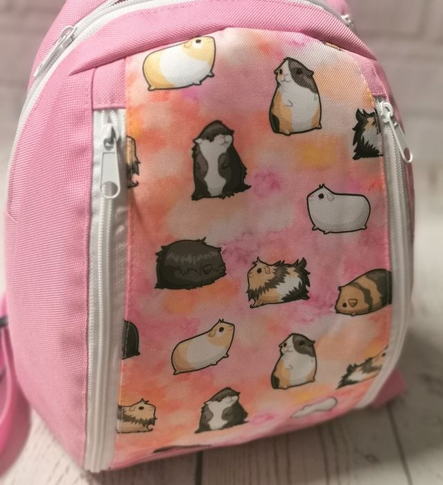 Plecak plus nerka saszetka biodrowa XL kolekcja świnka morska