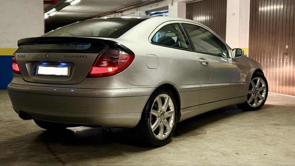Mercedes Sportcoupe C200 Kompressor (poucos kms) c/ sistema GPL